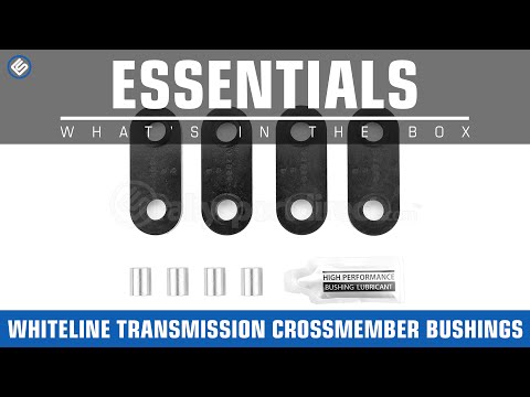 Whiteline Subaru Transmission Crossmember Bushings-Whats in the Box?