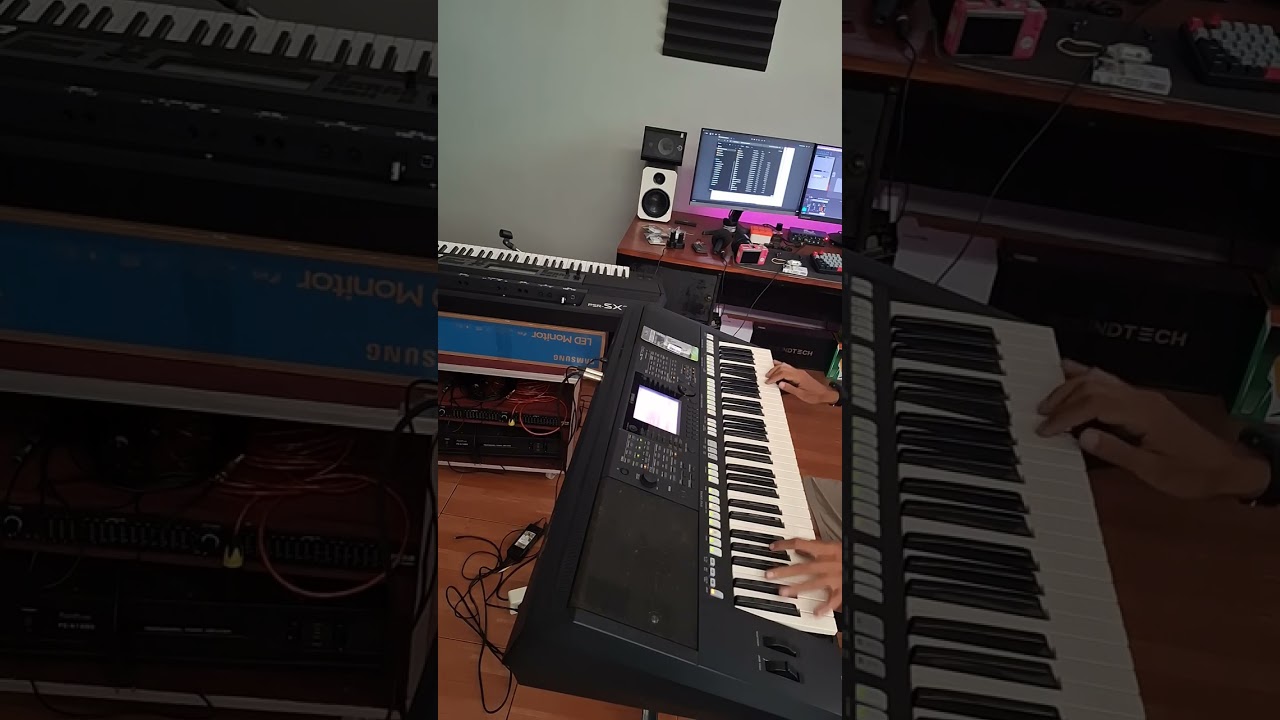 TES SAMPLING STYLE YAMAHA PSR S750