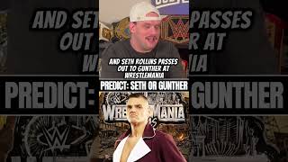 Seth Rollins Vs Gunther! Who Wins? #wwe #sethrollins #gunther #wrestlemania #wrestling #prowrestling