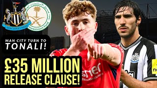 Newcastle Place £35M BID for Victor Munoz! Man City Turn to Tonali?! 