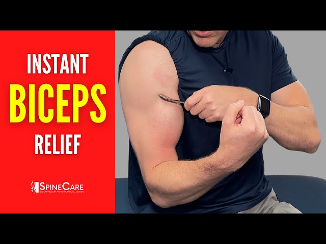 How to Fix Biceps Muscle Pain in 30 Seconds 