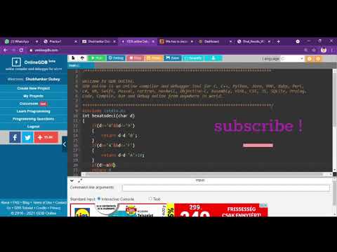 How to convert hexadecimal to decimal in c programming