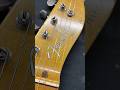 👉 Telecaster Headstock Checking Details – Relic’Art Project #740
