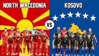 North Macedonia vs Kosovo Football National Teams 2020