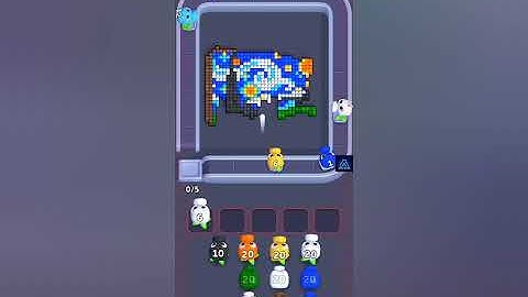 Color blast block shooter level 28 walkthrough 