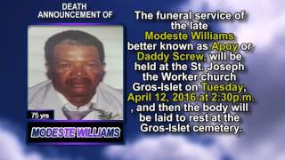 Modeste Williams short