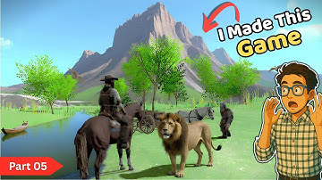 I Made a Game Inspired by RDR 2 and Add a Playground | Game Development in Hindi | Game Devlog 05