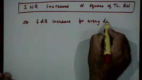 Lecture - 36 Noise in Phase and Frequency Modulation systems