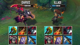 Illaoi Vs Darius Full Build Fights & Best Moments