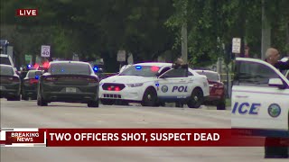 Suspect shot dead after firing at 2 Doral cops, police say