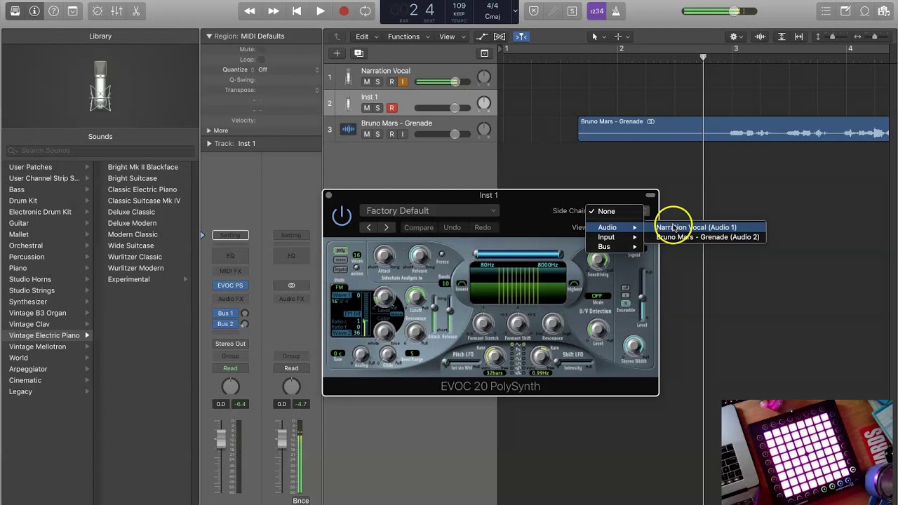 Using a Vocoder in Logic Pro X YouTube