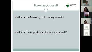 Knowing Oneself | Dr Suganthi Narayanan | Harvest Educational Transformation Solutions
