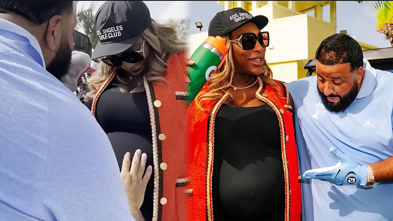 Watch Dj Khalid Touch Serena Williams ‘ Growing Baby Bump At “WeThe Best Foundation” Event