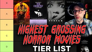 All-Time Highest Grossing Horror Films Tier List!