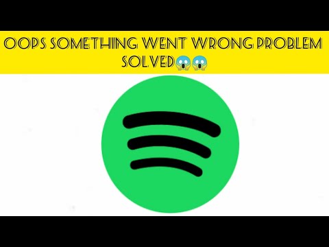 Solve "spotify " App oops something went wrong Problem |SR27SOLUTIONS