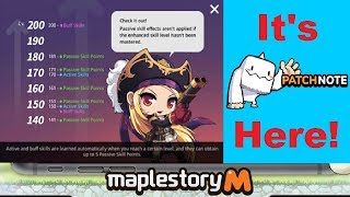 ~IT'S UPDATE DAY!~ More Info & Patch Notes for Maplestory M! (Lvl 200 MAX, Hyper Skills & MORE!)