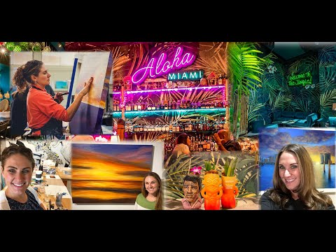 Kick off Miami Art Week (Art Basel) with a Tiki Painting Party!!