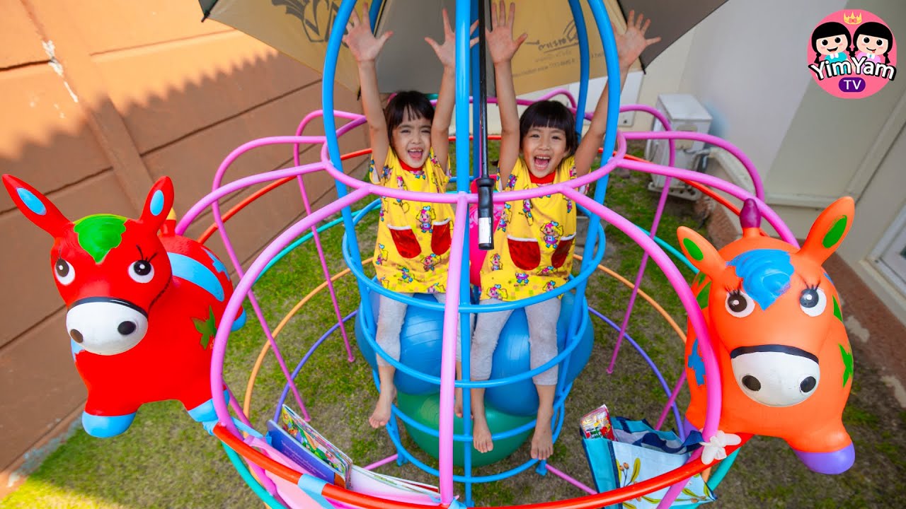 หนูยิ้มหนูแย้ม | เล่นสร้างบ้านปีนป่าย