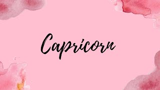 CAPRICORN THE END OF A CYCLE IS HERE, REST. A LOVER IS COMING 💚