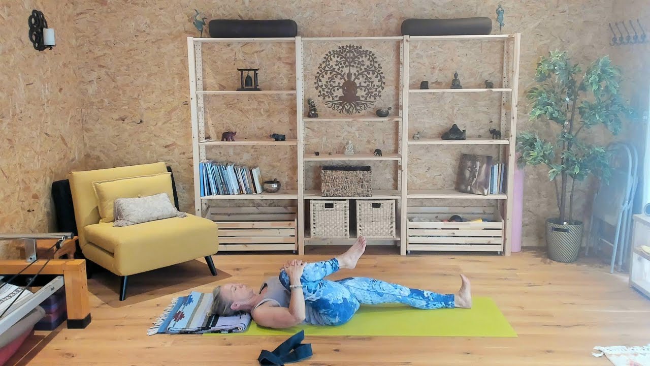 Day 7 - Reclined Half Wind Release Pose