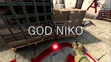 CS:GO - NiKo(me) 1v4 Deagle Clutch @ Dust2