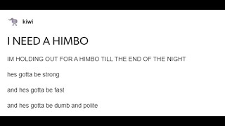 Celebrity I Need A Himbo Profile