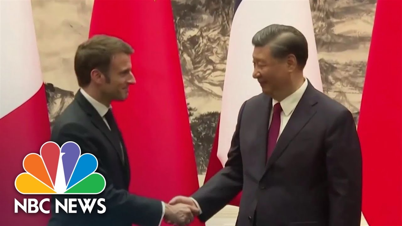 Macron urges China’s Xi to help bring about Ukrainian peace talks