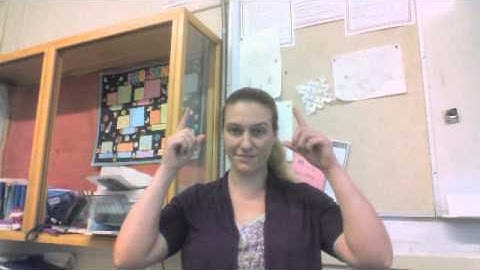 ASL exercise # 1.2 ABC