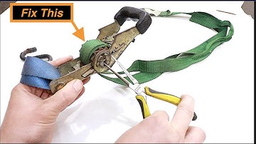 Unjam a Ratchet Strap