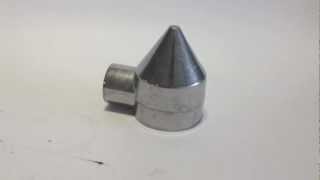 One Way Bullet Post Cap Chain Link Fence Fittings