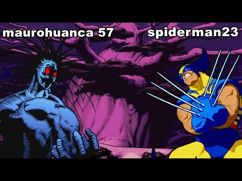 Dificil Achar Uma Brecha - Marvel Super Heroes vs Street Fighter.