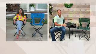 GCI Outdoor Set of 2 Xpress Lounger Pro Portable Chairs on QVC