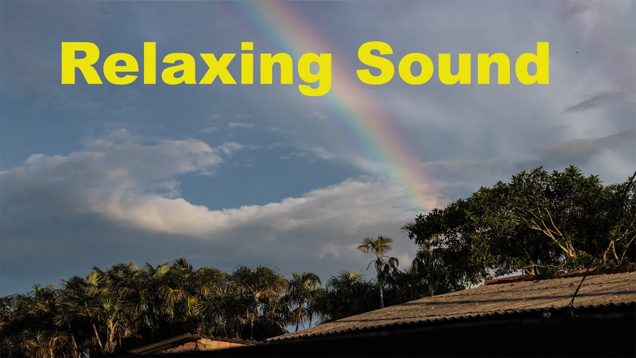 Sound of nature, relaxing music, to sleep, read and concentrate, clouds, sunset