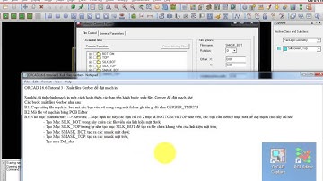 ORCAD16.6 Tutorial 3 - Xuất files Gerber