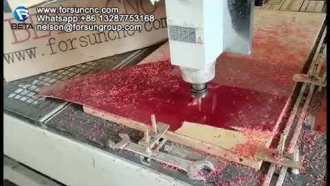 Hot Selling Wood CNC Router work for Acrylic--FORSUN CNC