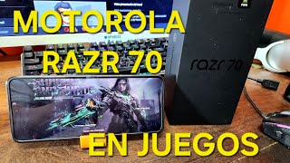 Motorola Razr 70 Apartado Juegos