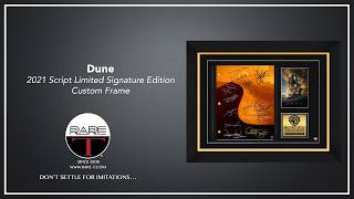Dune 2 (2024) Transcript Limited Signature Edition Custom Frame