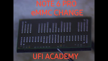 REDMI NOTE 6 PRO CHANGE eMMC WITHOUT CHANGE CPU (USING BGA 254, KMDD60018M - B320 32GB)