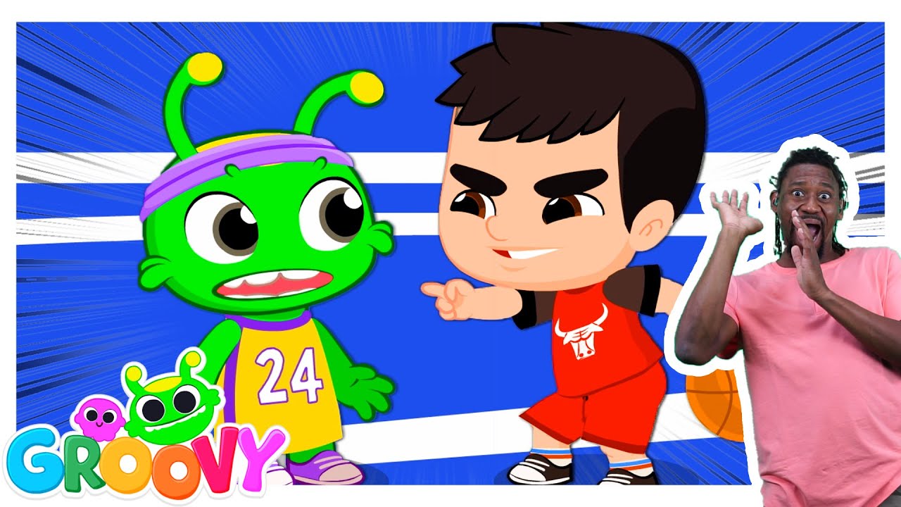 Groovy Plays Sports! Sign Language for Kids ASL Groovy the Martian