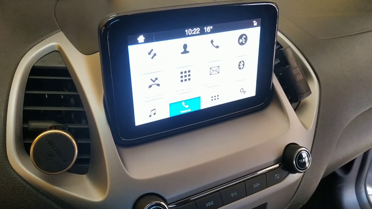 Instalacao Camera De Re Ford Ka 2019 2020 Sync 3 Tela De 6 5 Youtube