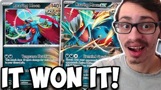 This DOUBLE Roaring Moon Deck WON A Tournament! Moon ex Is Still Good! Temporal Forces PTCGL