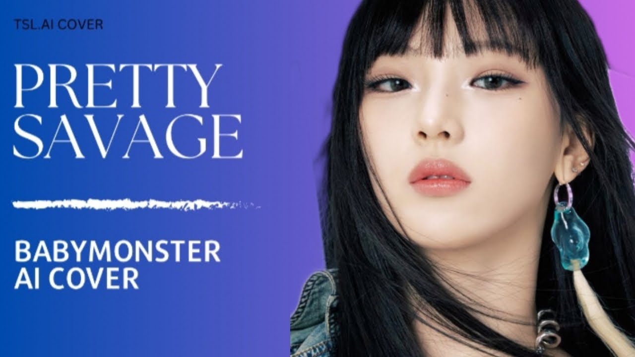 [AI COVER] How would BABYMONSTER will  sing PRETTY SAVAGE of BLCKPINK? | ccl | tsl.ai cover