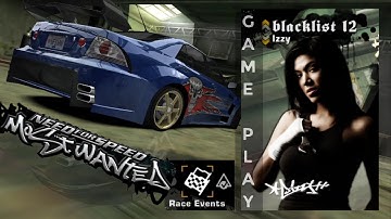 Need for Speed™ Most Wanted Gameplay - Blacklist 12 Race  events