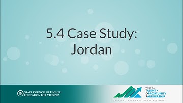 5.4 Case Study: Jordan