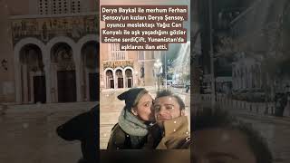 Derya Şensoy, oyuncu meslektaşı Yağız Can Konyalı ile aşk yaşadığını gözler önüne serdi