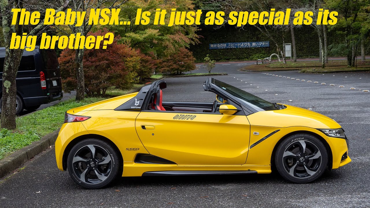 Honda S660... the baby NSX and spiritual successor to the Beat! Does light make right?