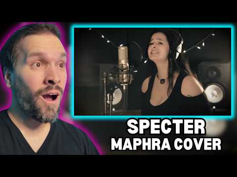 HER FIRST COVER?! | BAD OMENS - Specter (MAPHRA Vocal Cover) REACTION!!