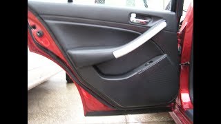 Infiniti G35 Speaker Removal - Rear 