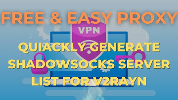 Colab of Replit gebruiken om een ​​SS (Shadowsocks) serverlijst te genereren voor V2rayN (gratis ...