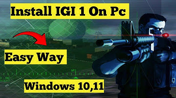 How To Install IGI 1 in Pc | Full Setup 